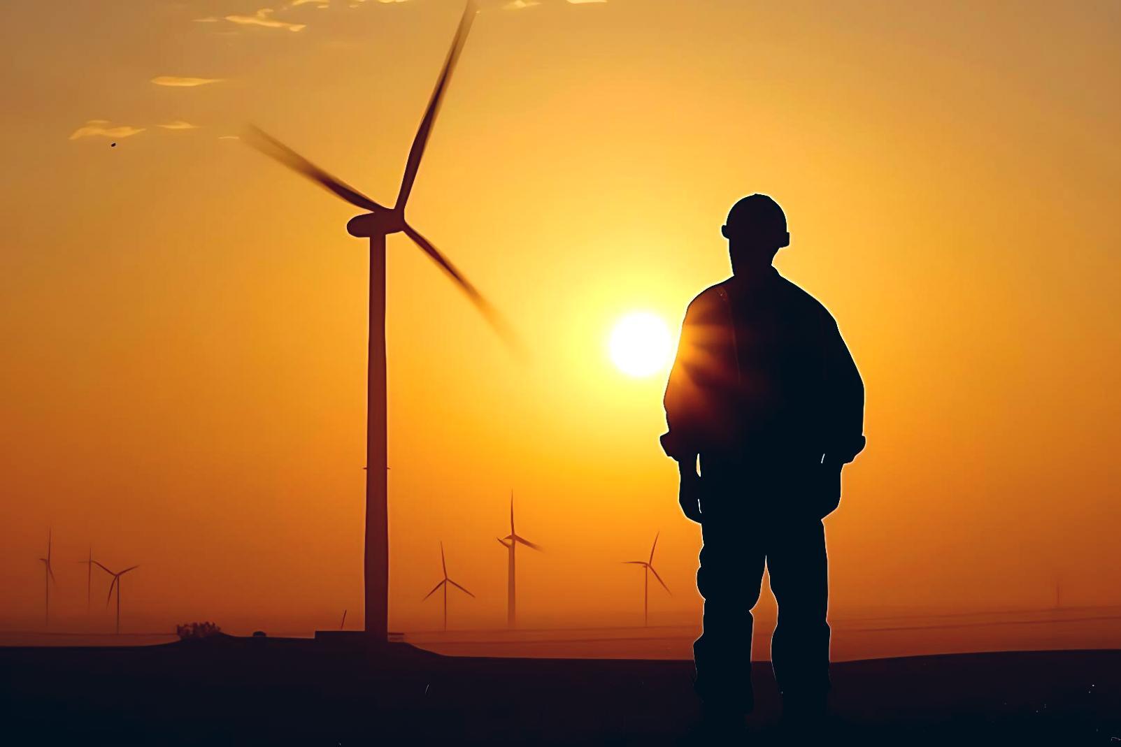 Infrastructure d'énergie renouvelable et développement durable